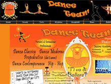 Tablet Screenshot of danceteamvercelli.it